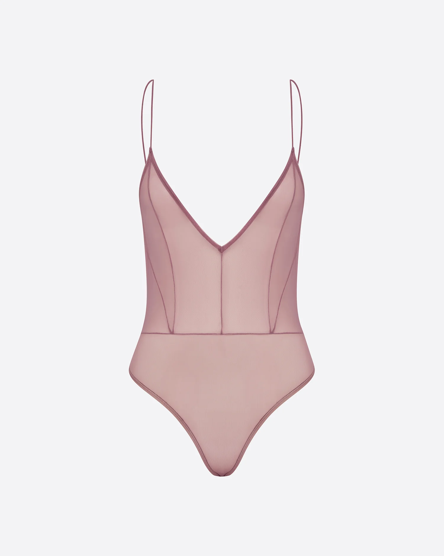 Bikini Bodysuit in Fine Mesh - Image 3