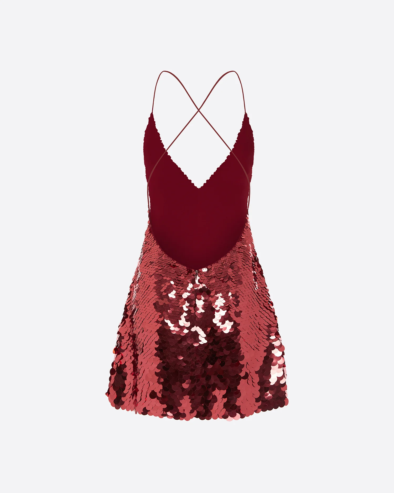 Bikini Slip Mini Dress in Sequin - Image 4