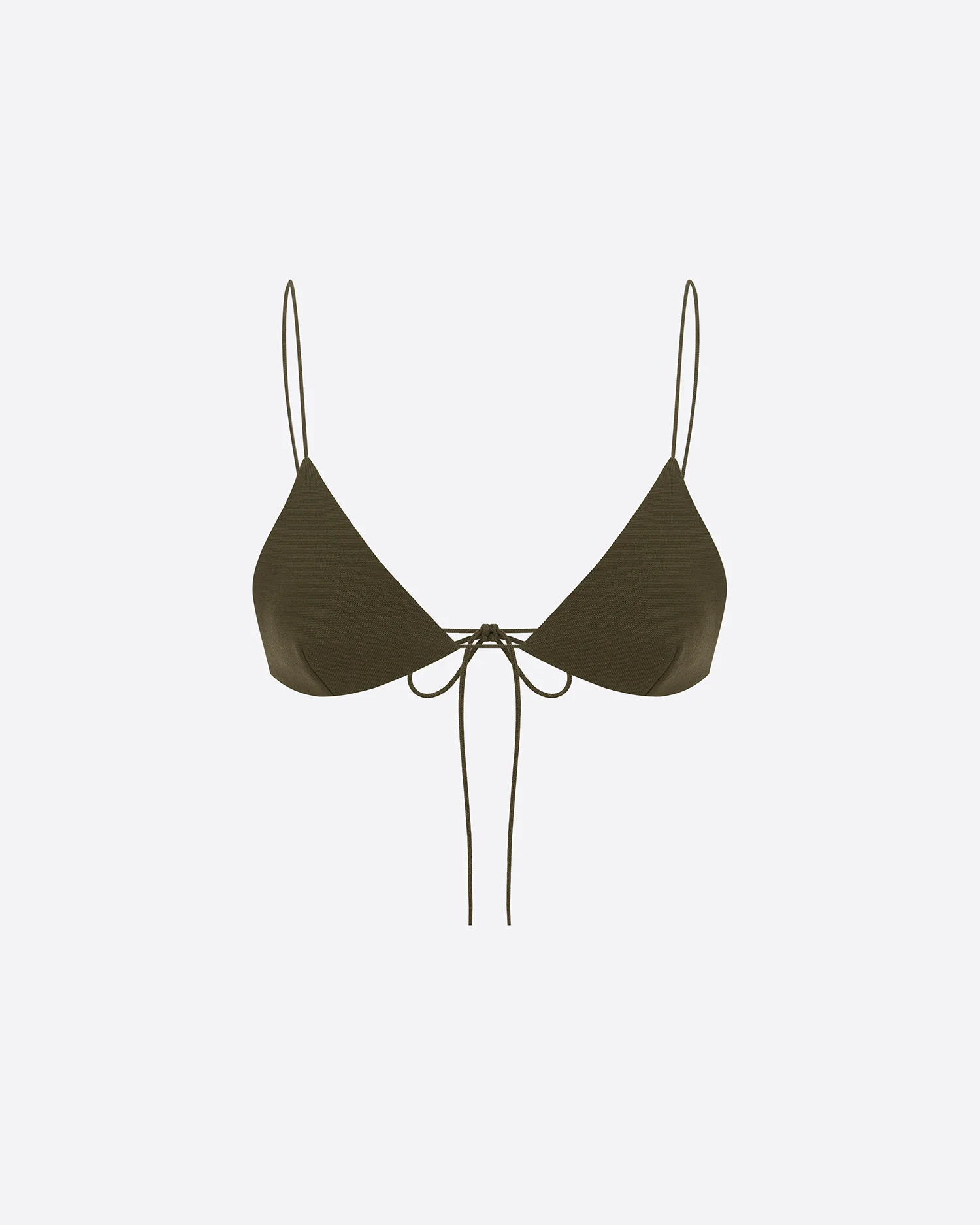 Bikini Top in Wool Suiting - Image 3