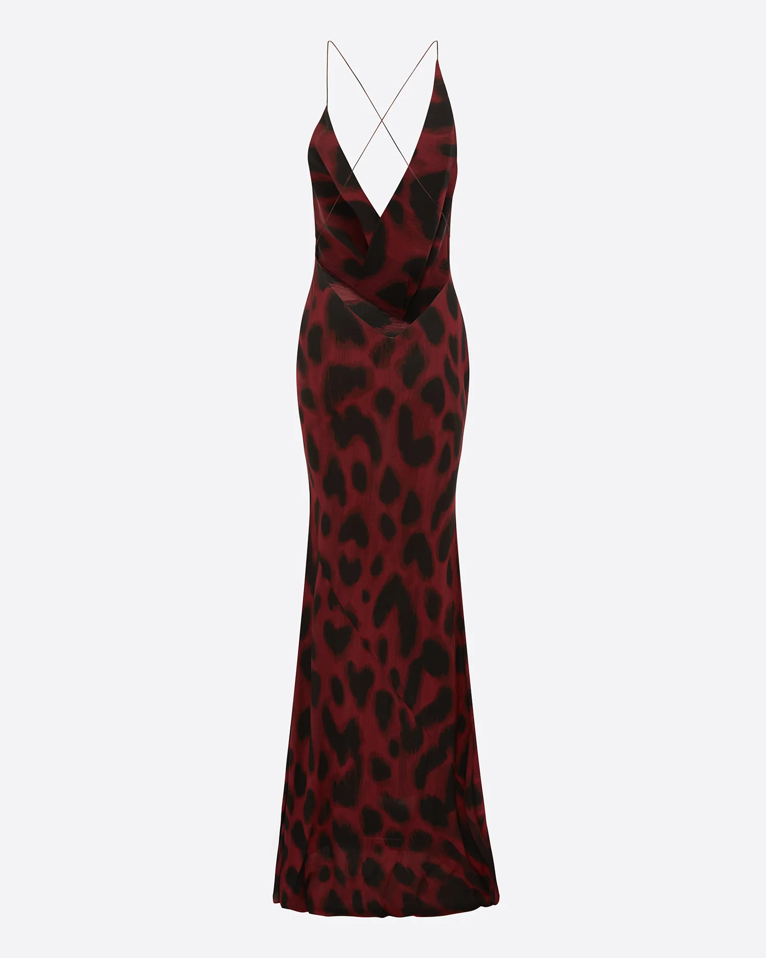 Bikini Wrap Gown in Silk Georgette - Image 5
