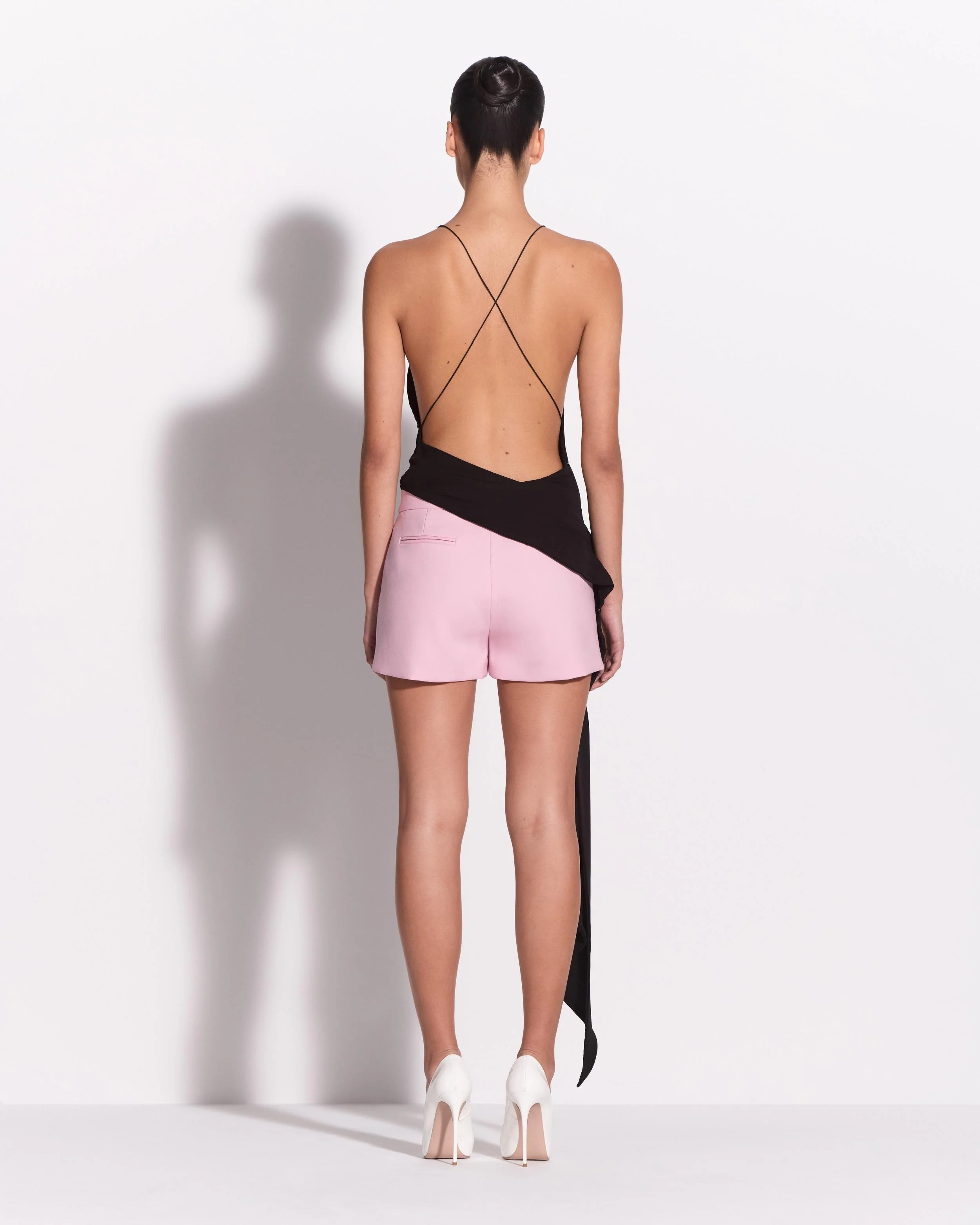 Bikini Wrap Top in Silk Georgette - Image 3