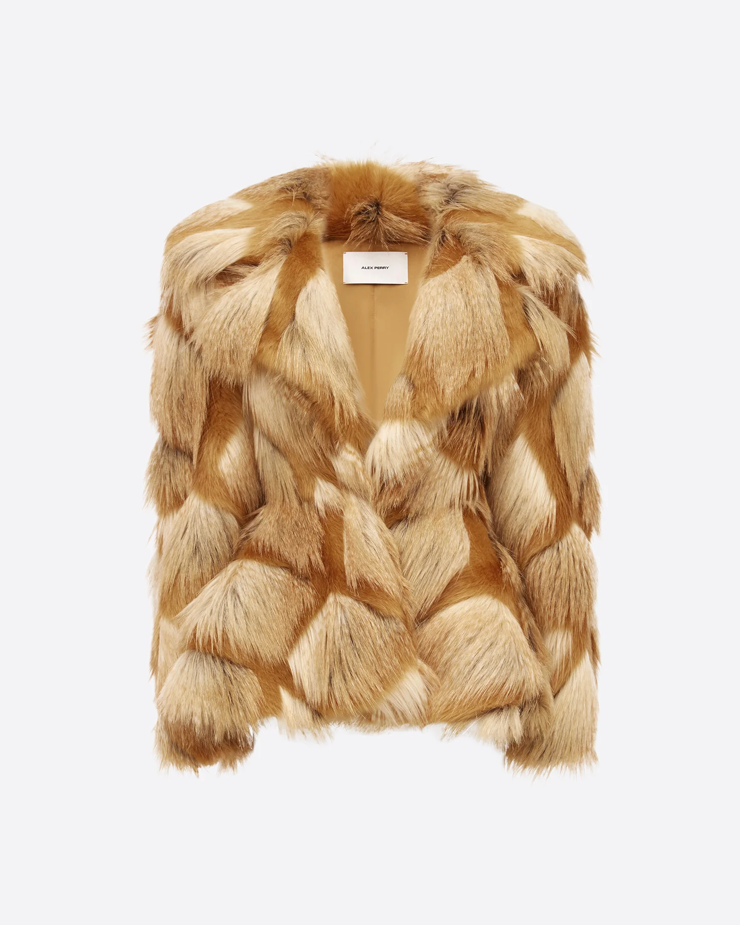 Contour Jacket in Faux Fur - Image 3