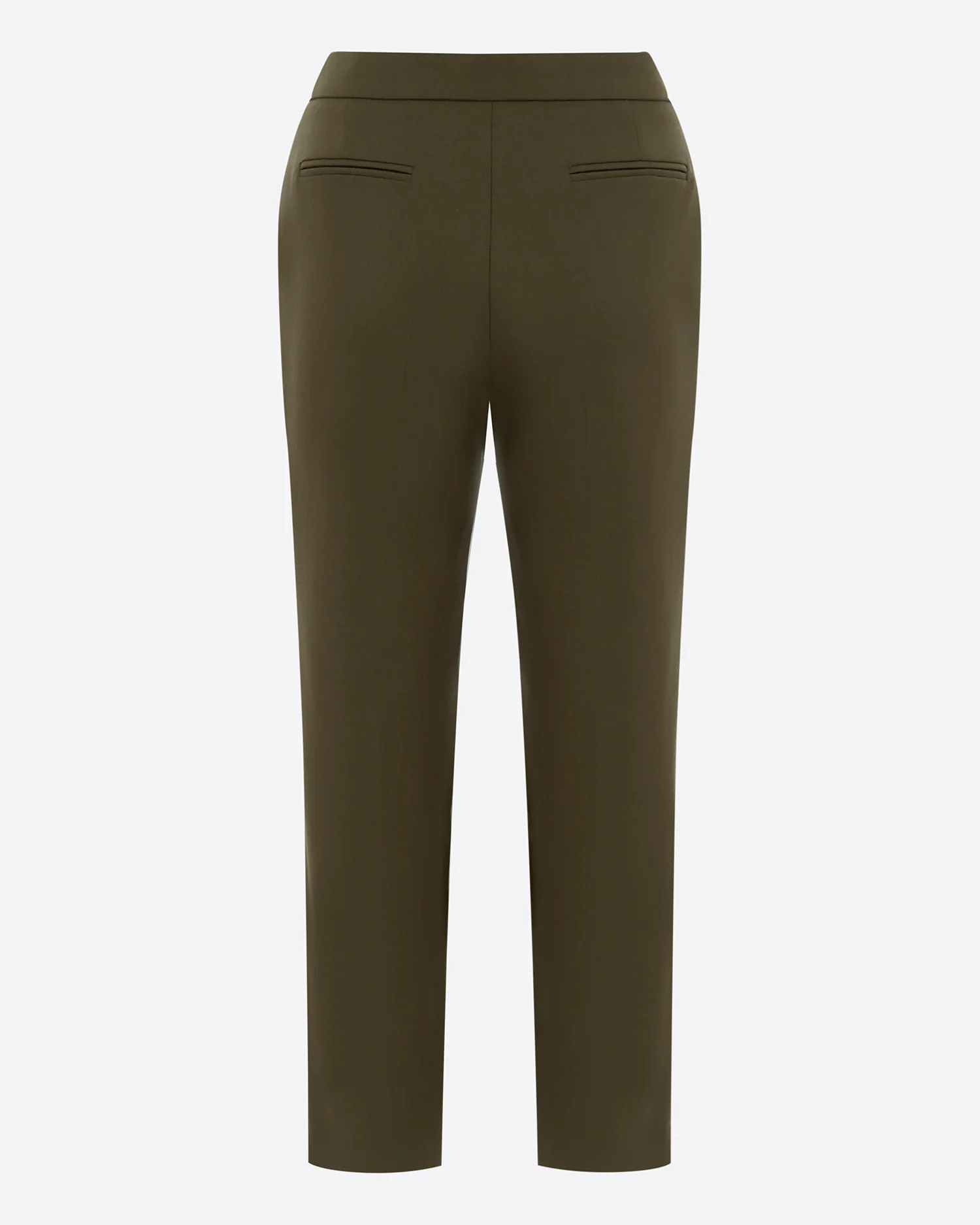 Crop Trouser in Wool Suiting - Image 4