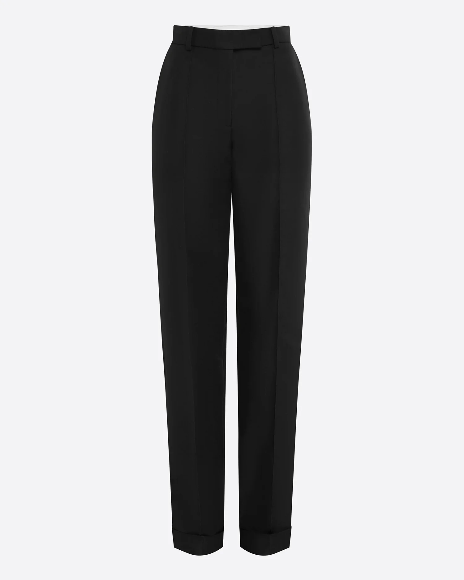 Cuffed Trouser in Cotton - Image 4