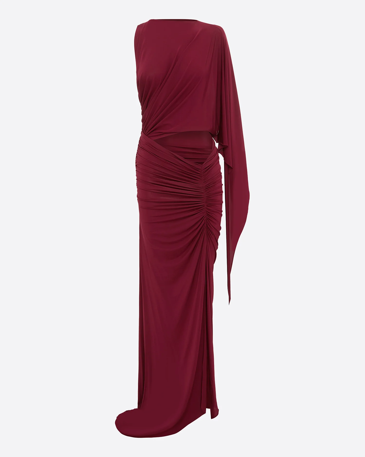 Drape Sleeve Gown in Jersey - Image 4