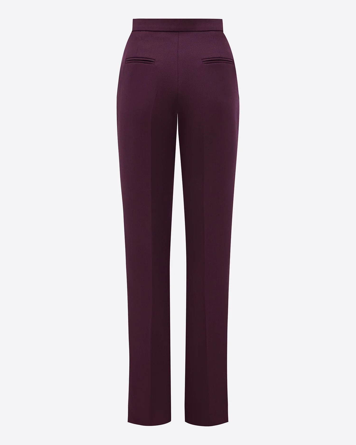 Flare Trouser in Wool Suiting - Image 4