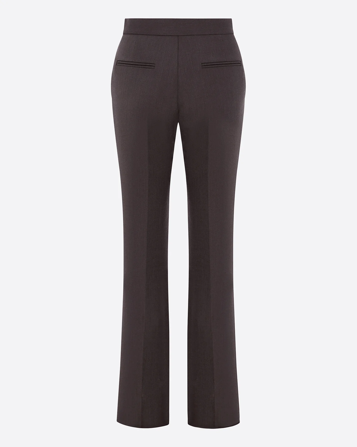 Flare Trouser in Wool Suiting - Image 4