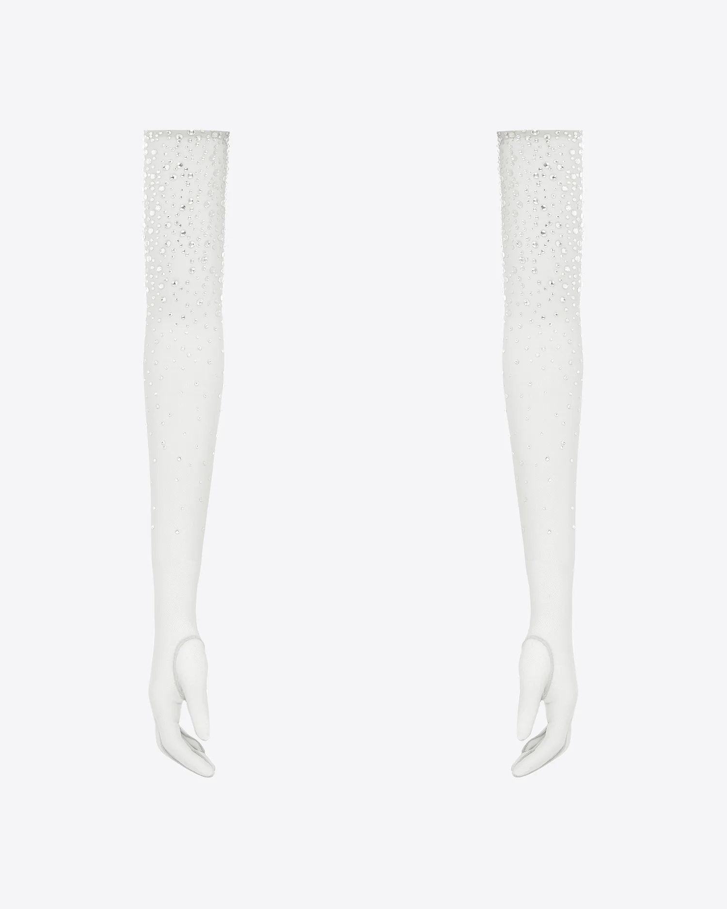 Gloves in Crystal Mesh - Image 3