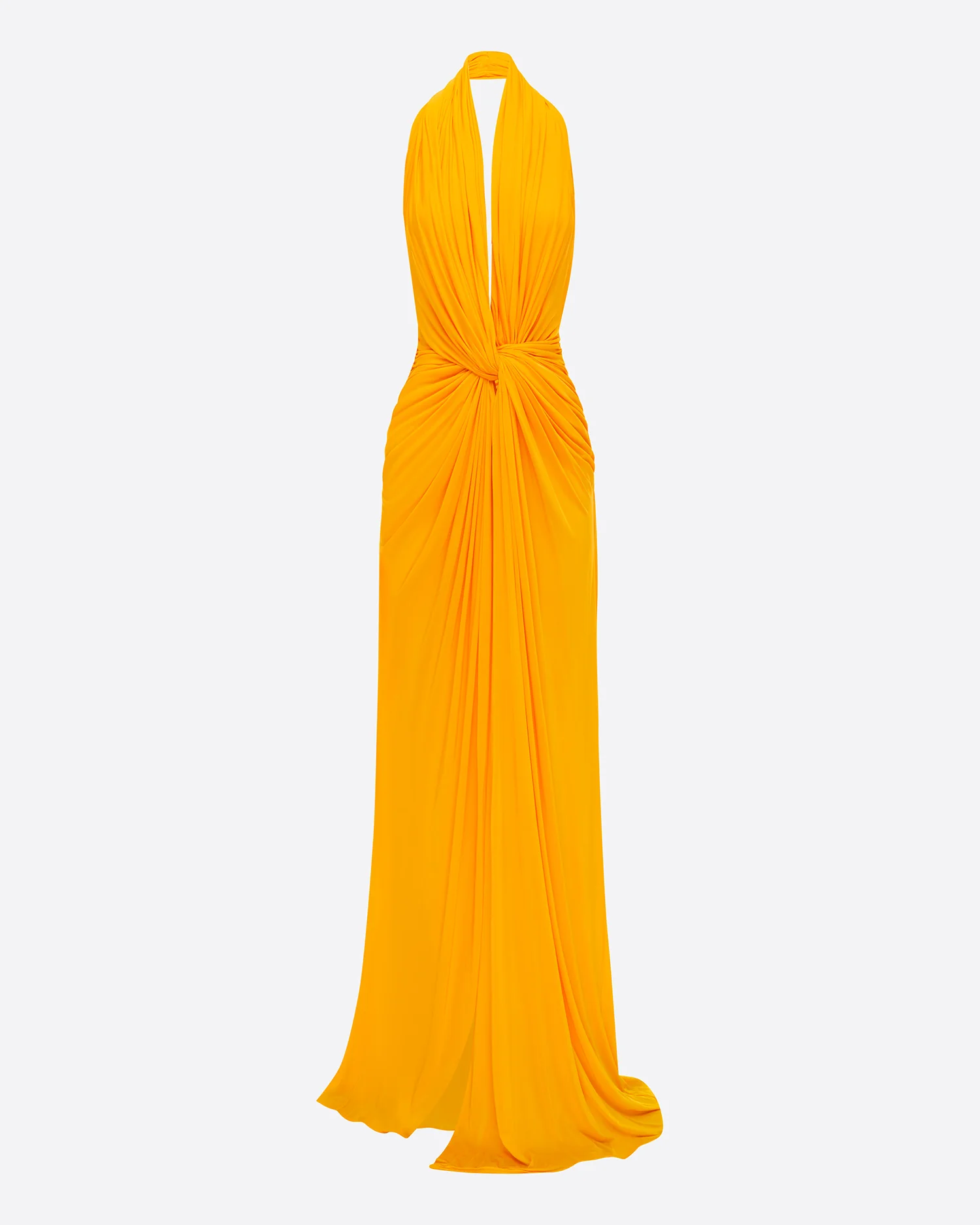 Halter Twist Gown in Jersey - Image 3