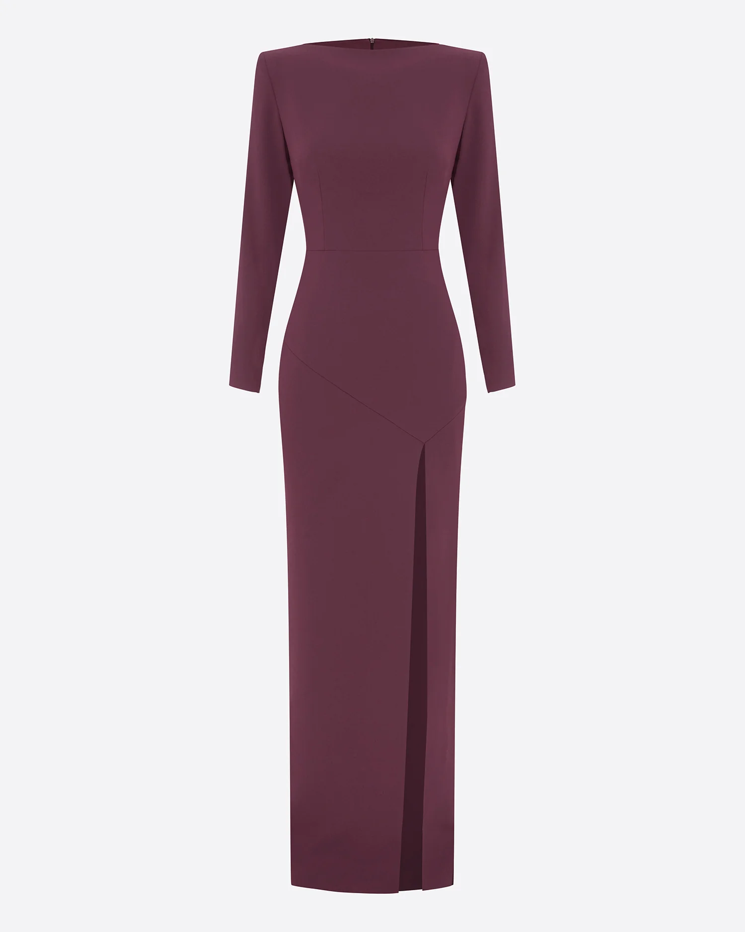 Long Sleeve Column in Crepe - Image 3