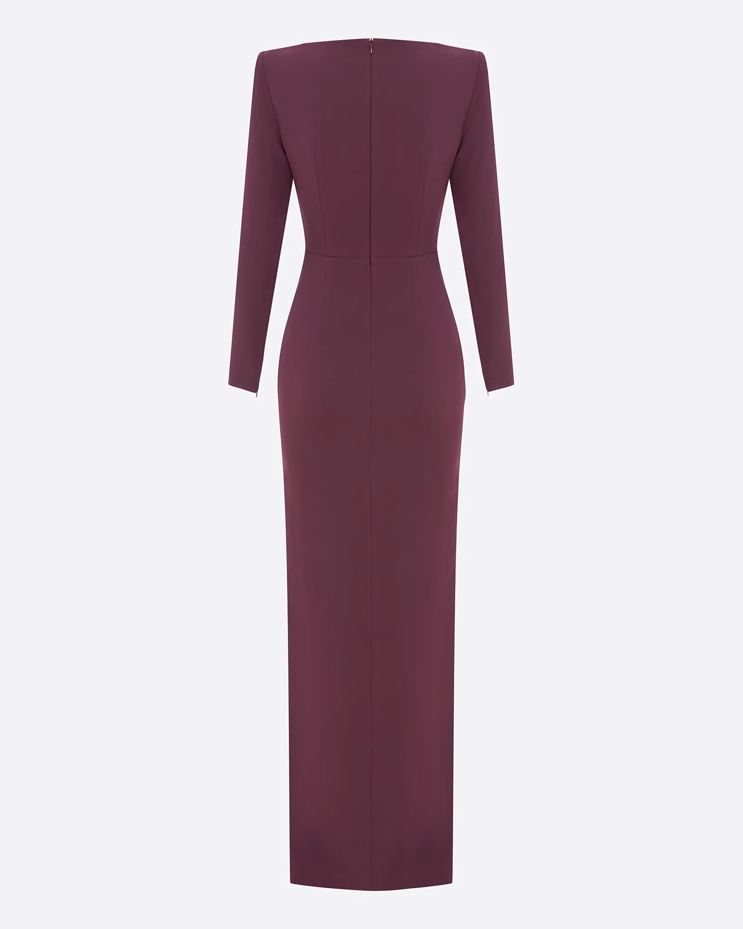 Long Sleeve Column in Crepe - Image 4