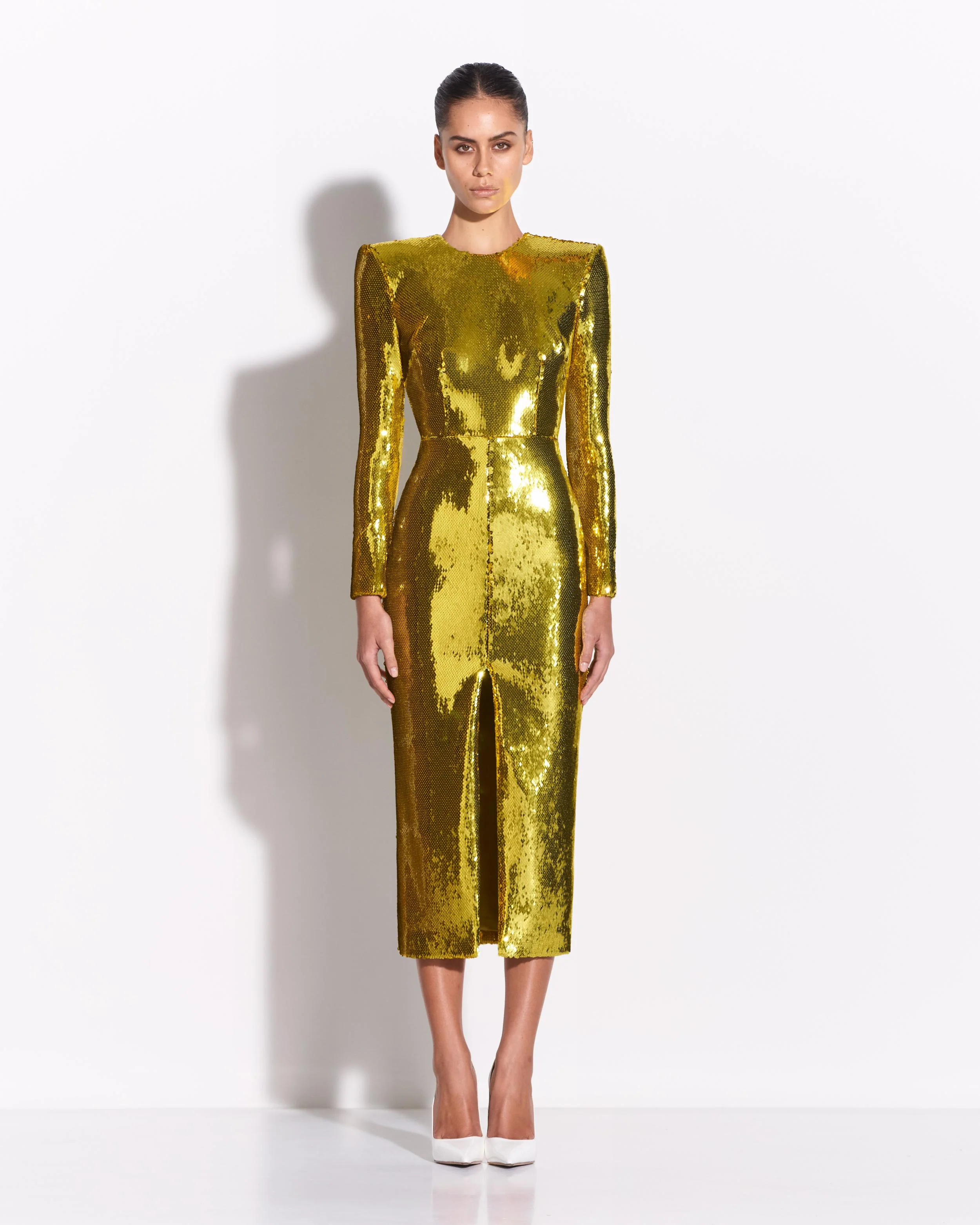 Long Sleeve Dress in Sequin
