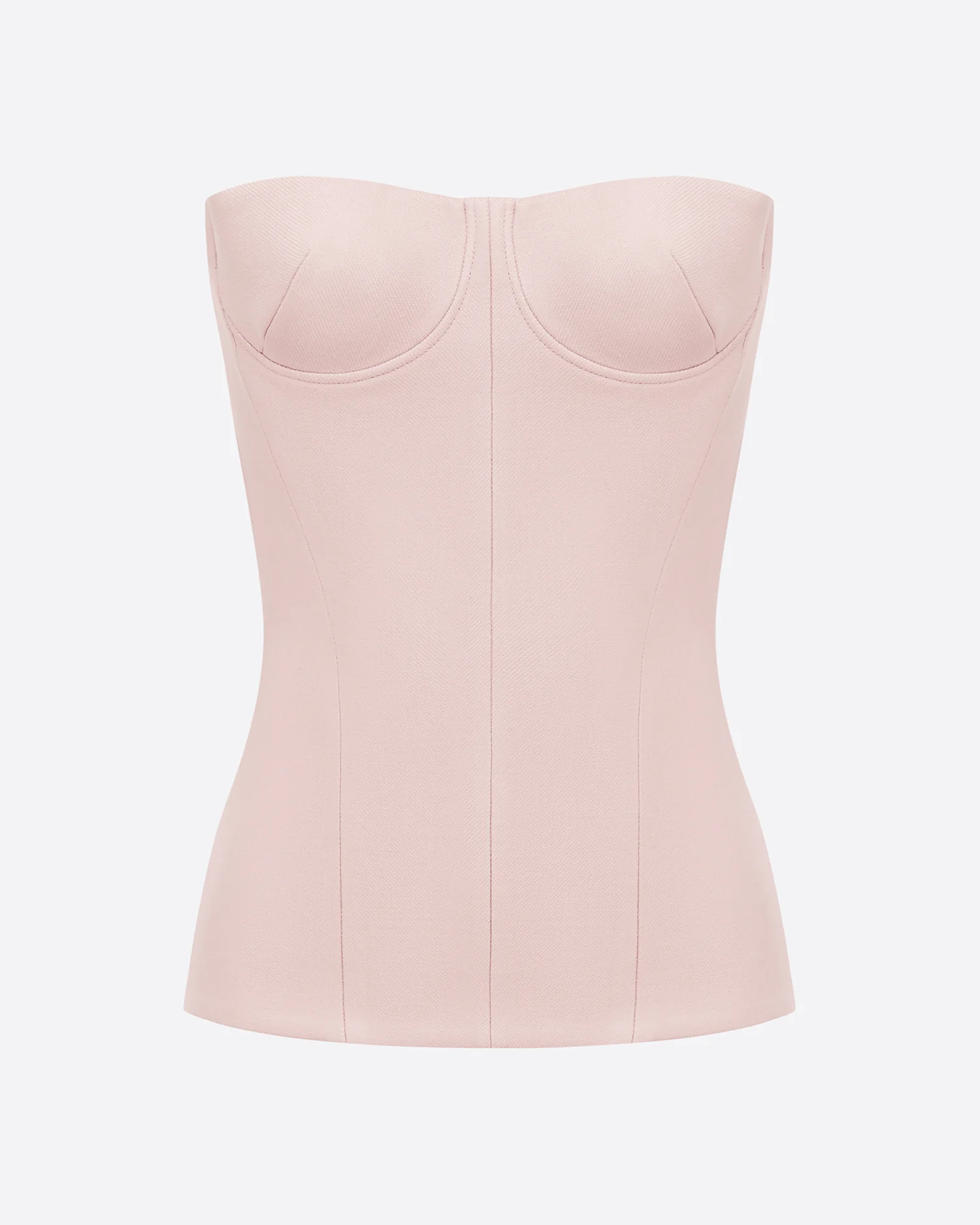 Longline Corset in Wool Suiting - Image 3