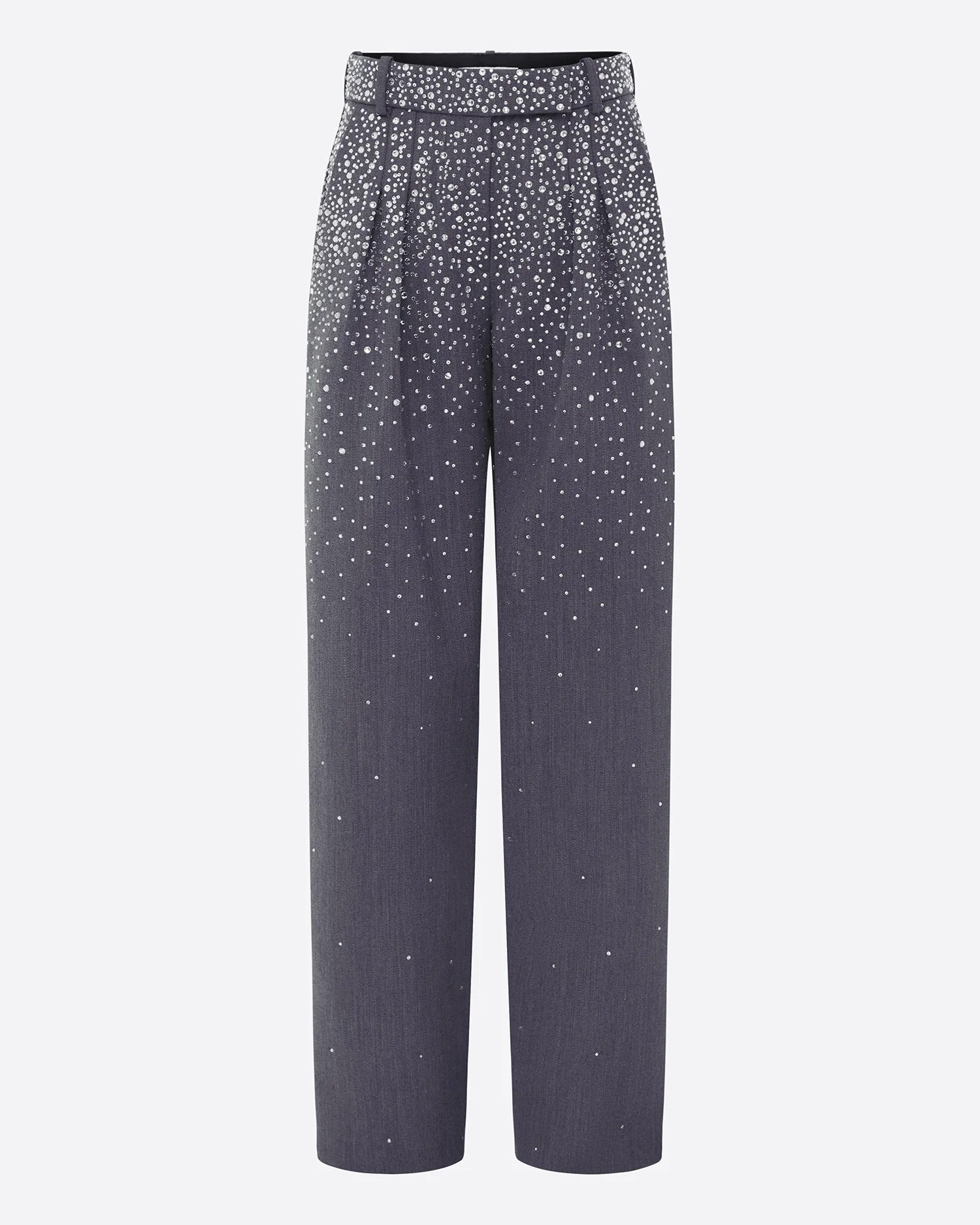 Low Rise Trouser in Crystal Suiting - Image 3