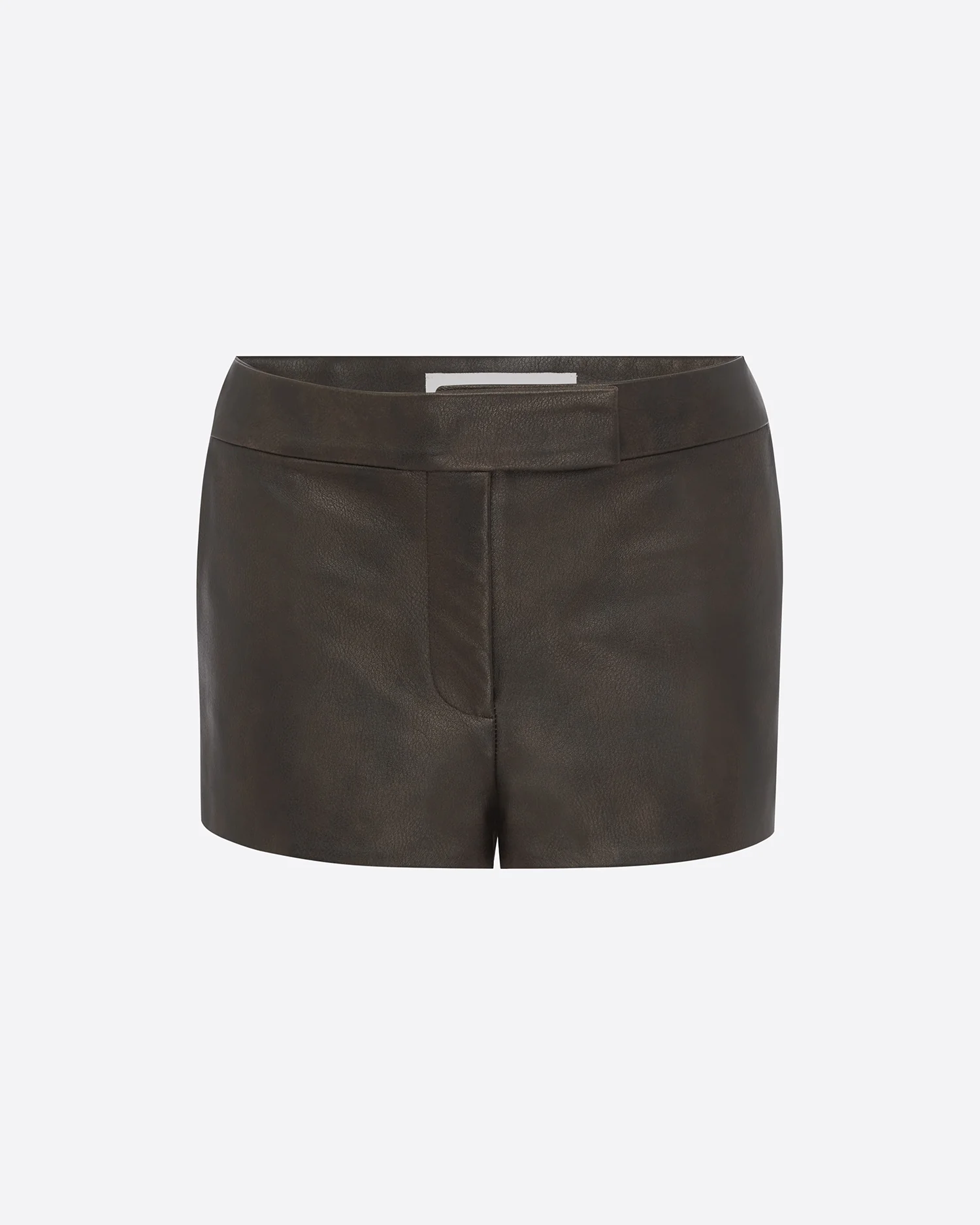 Micro Short in Leather - Image 3