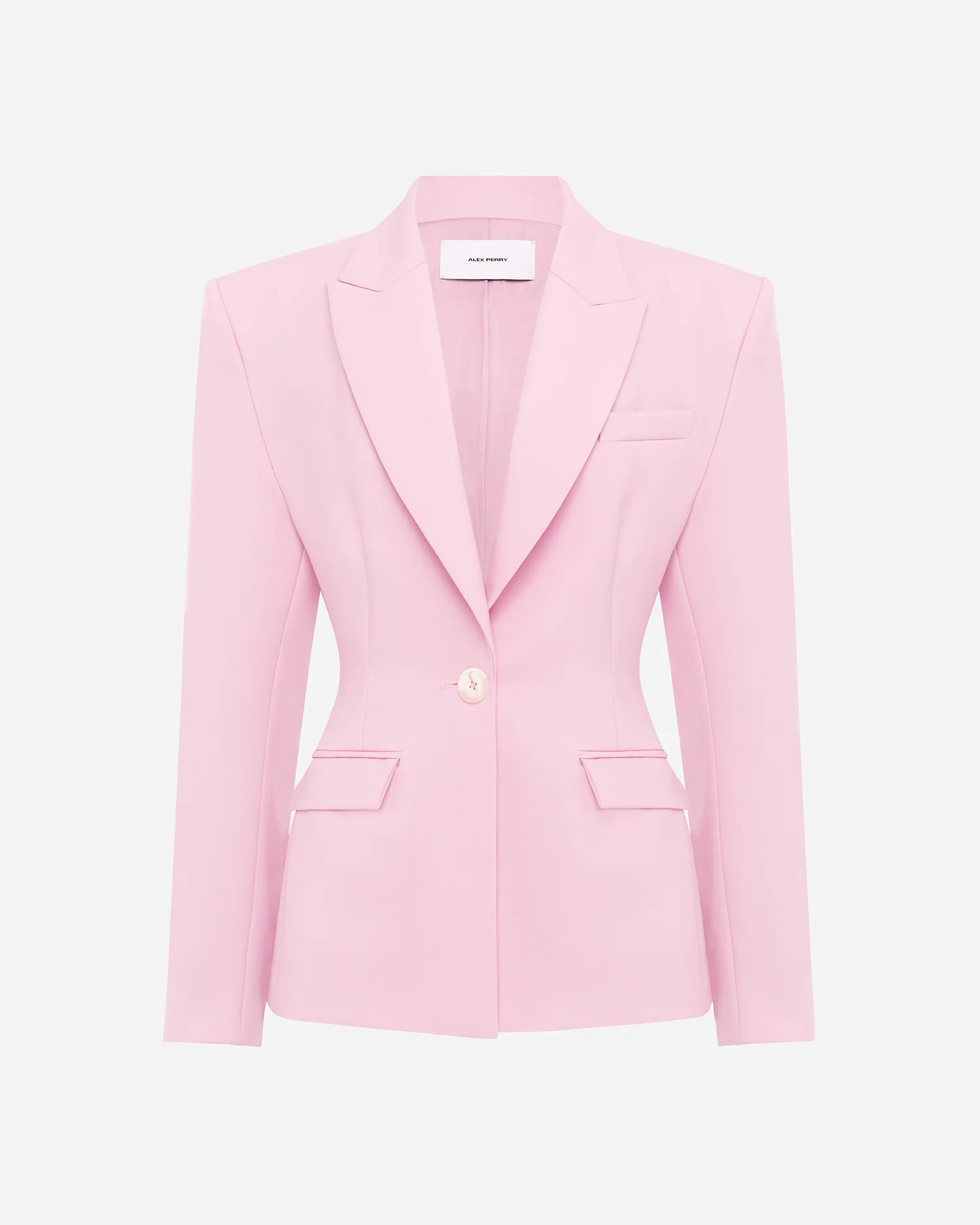 Single Breasted Contour Blazer in Wool Suiting - Image 3