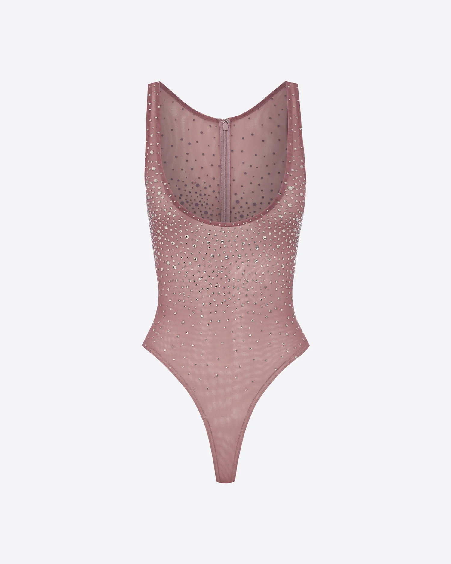 Singlet Bodysuit in Crystal Mesh - Image 3