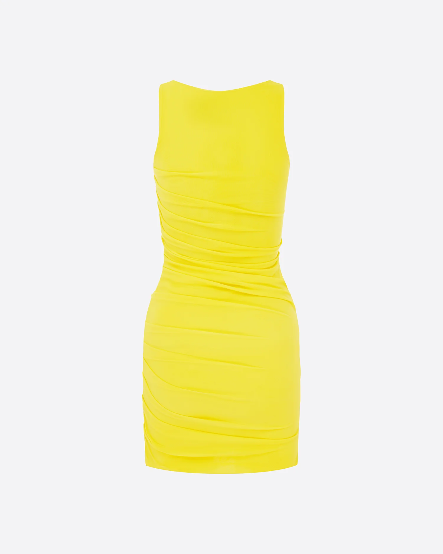 Singlet Mini Dress in Stretch Mesh - Image 5