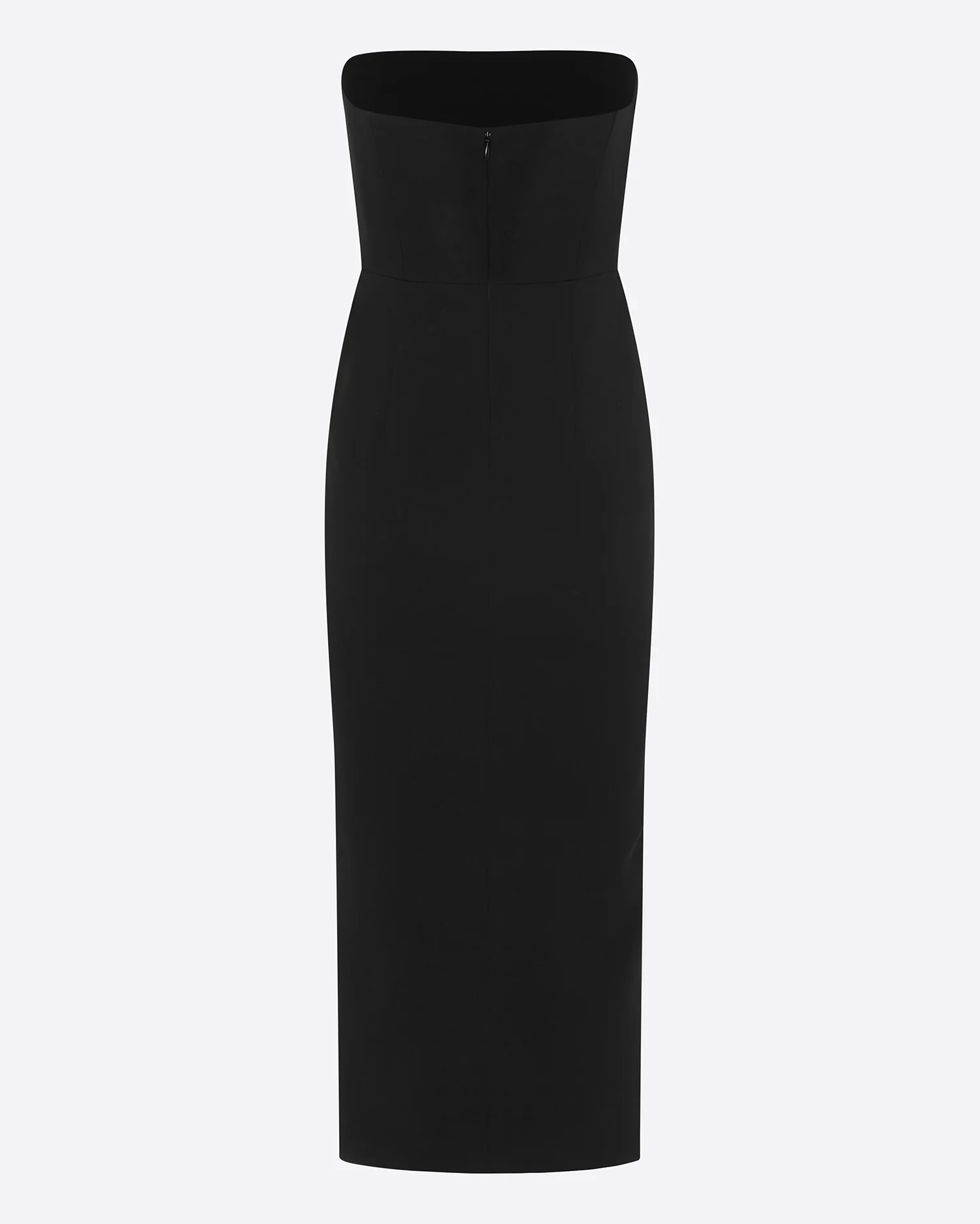 Strapless Dress in Crepe - Image 4