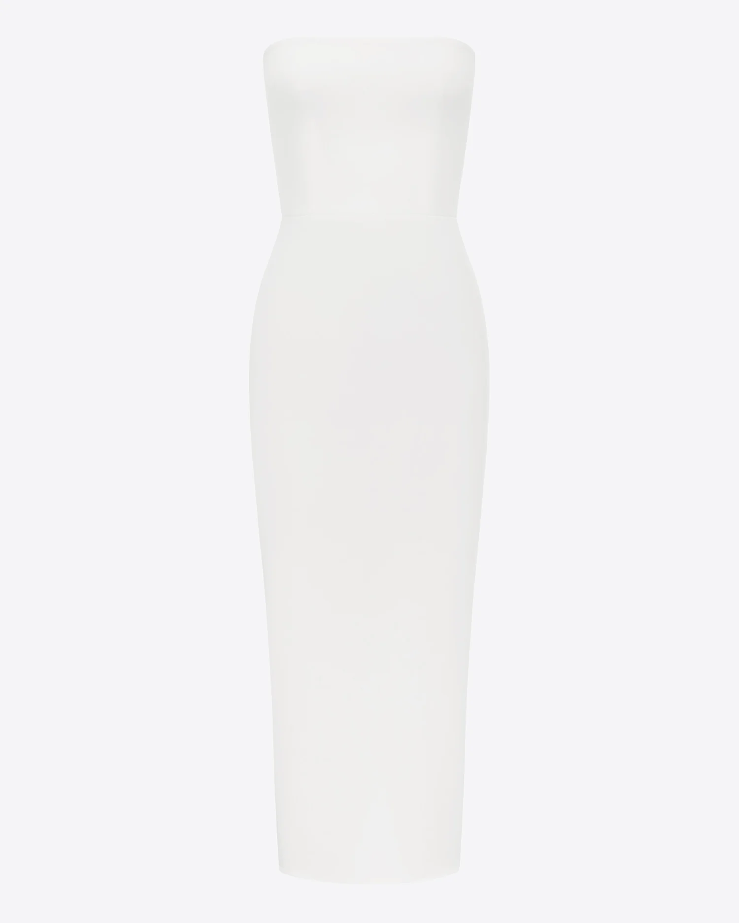 Strapless Dress in Stretch Crepe - Image 3