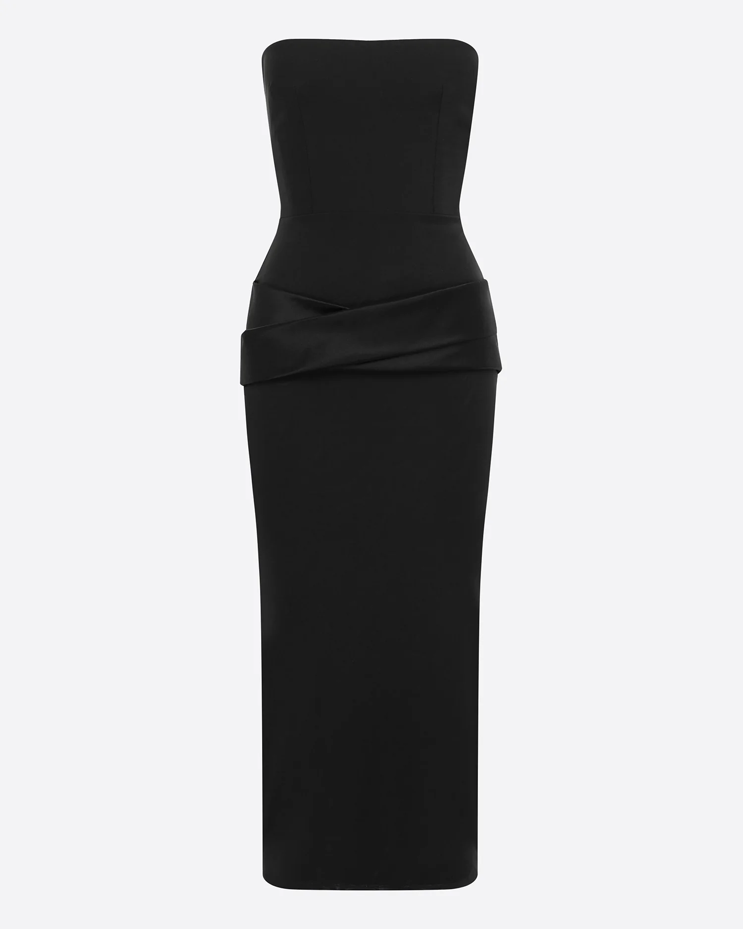 Strapless Dress in Stretch Mesh - Image 3