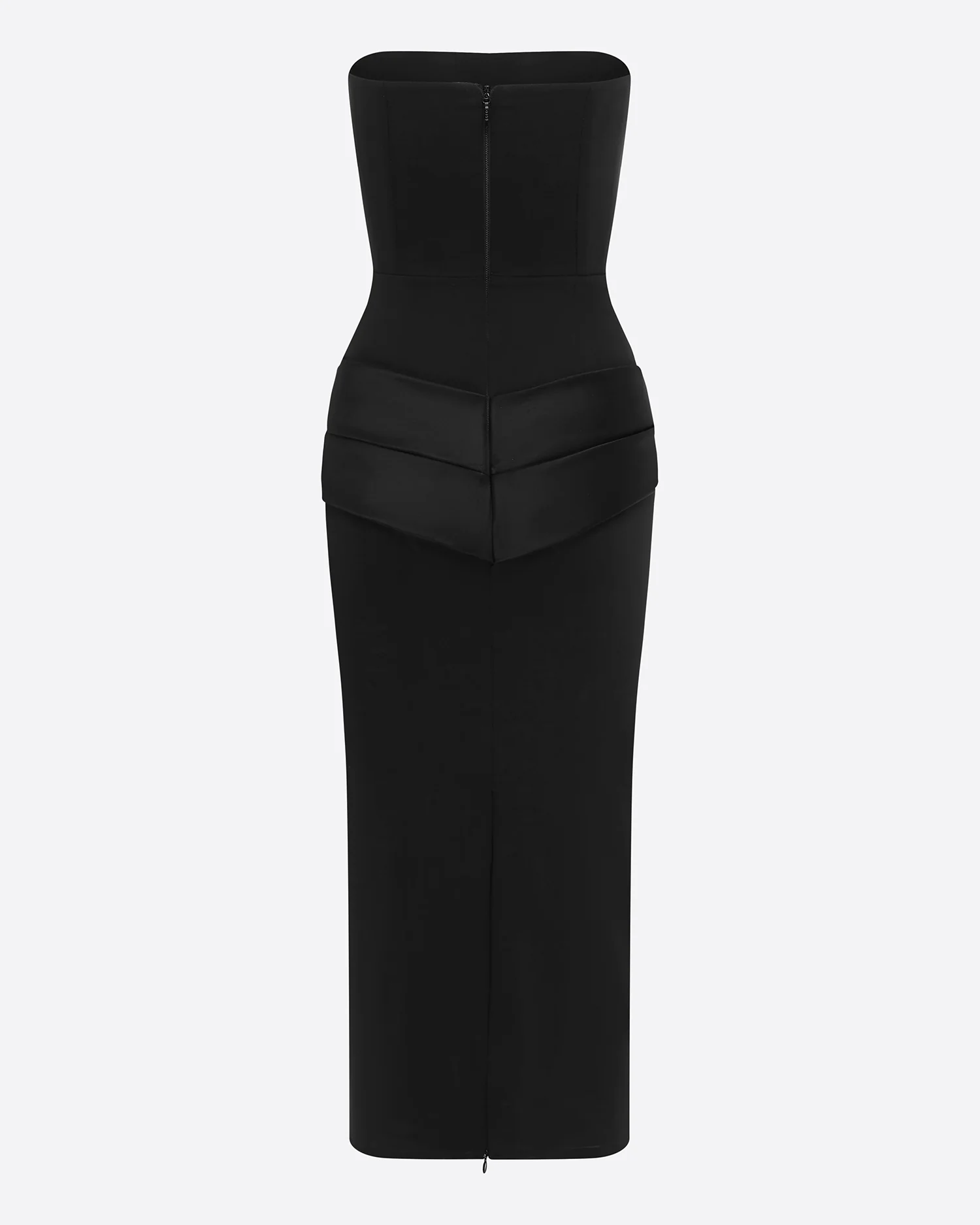 Strapless Dress in Stretch Mesh - Image 4