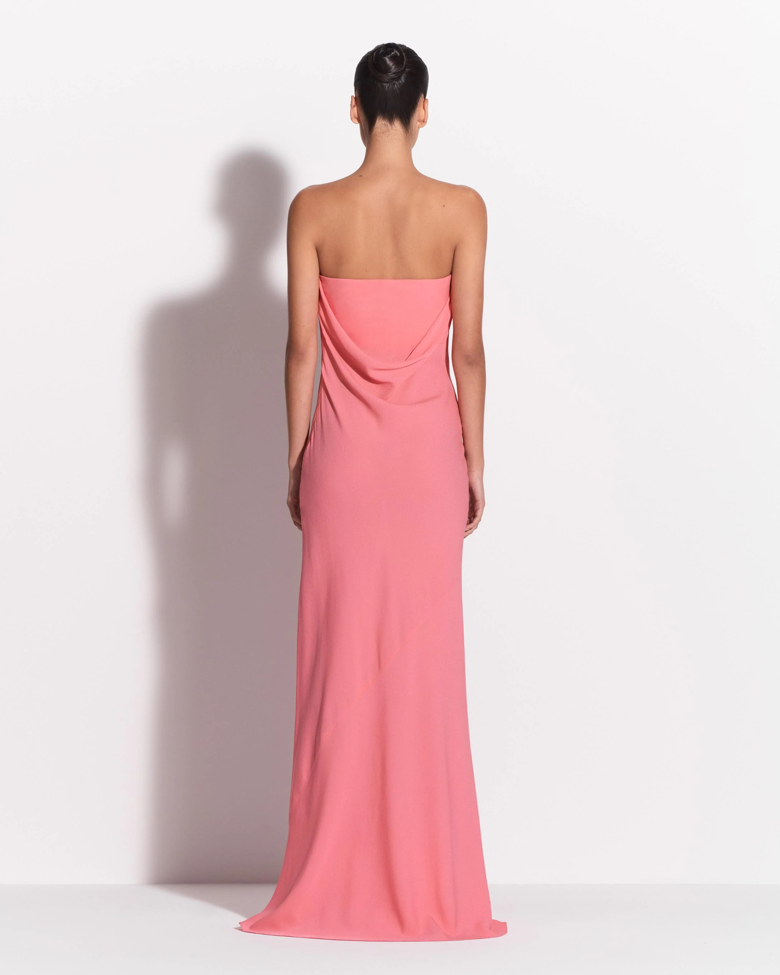Strapless Gown in Silk Georgette - Image 2