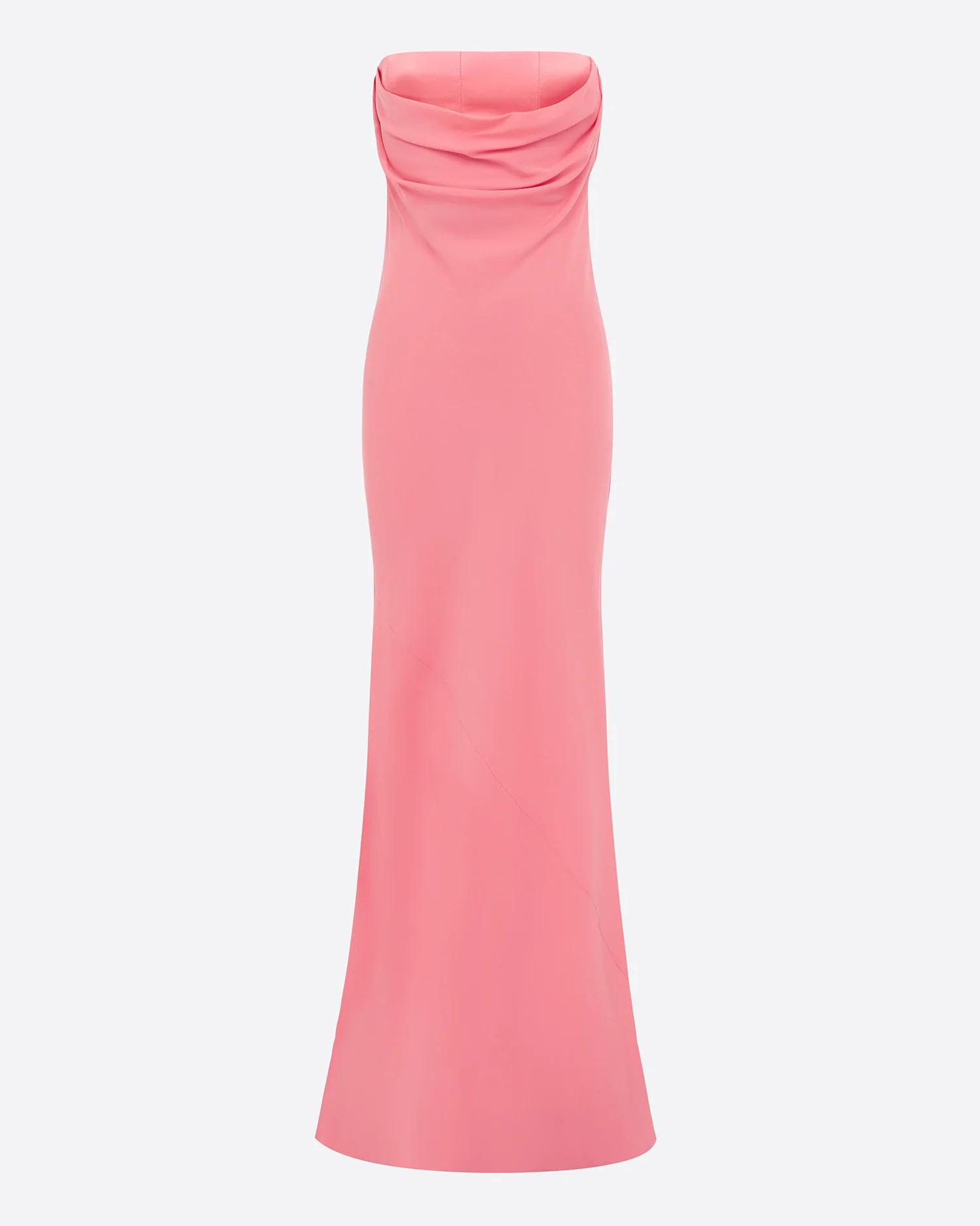 Strapless Gown in Silk Georgette - Image 3