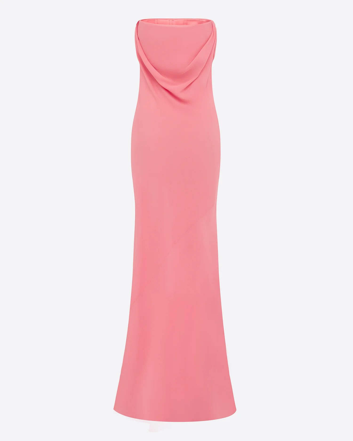 Strapless Gown in Silk Georgette - Image 4