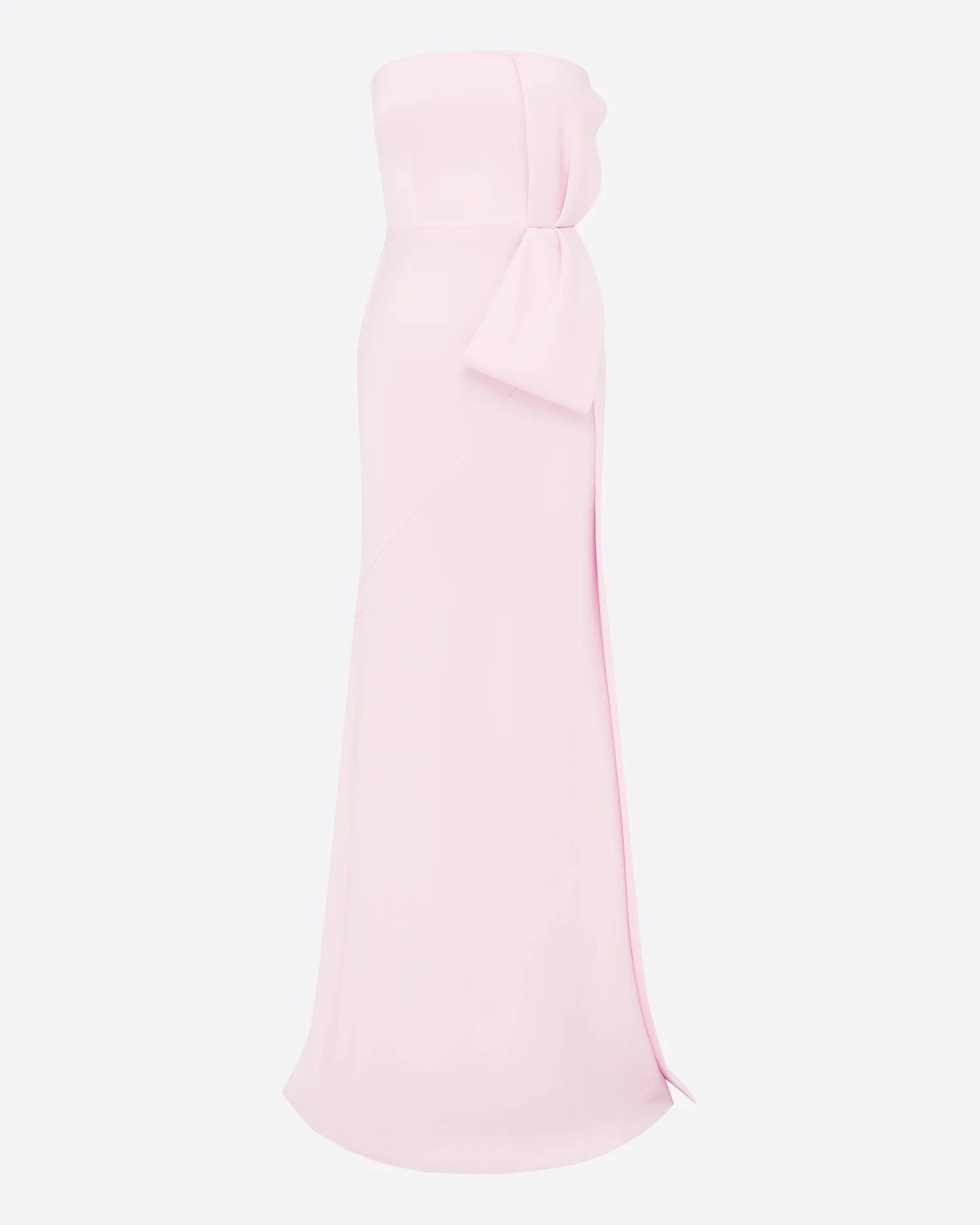 Strapless Gown in Satin Crepe - Image 3