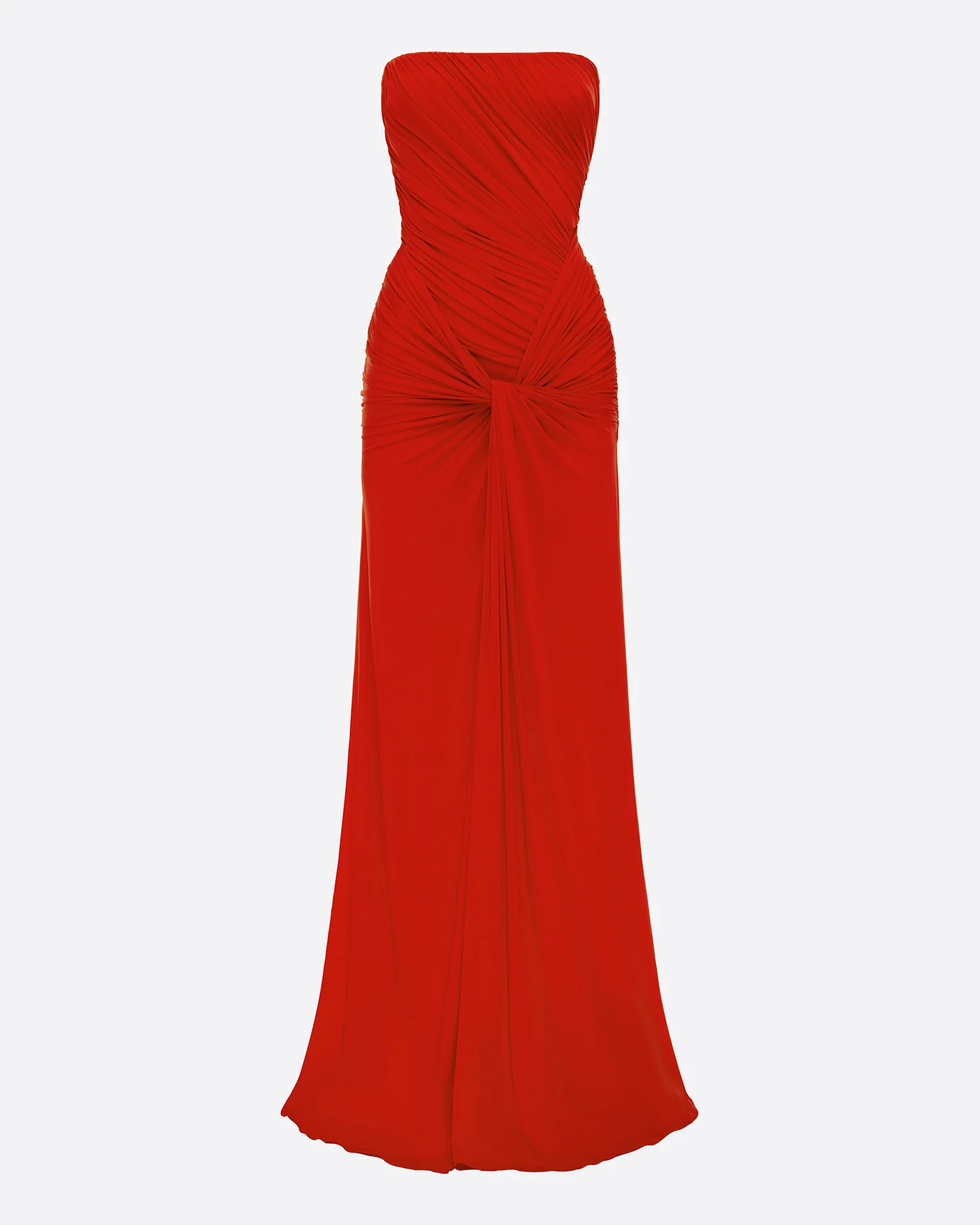Strapless Twist Gown in Jersey - Image 3