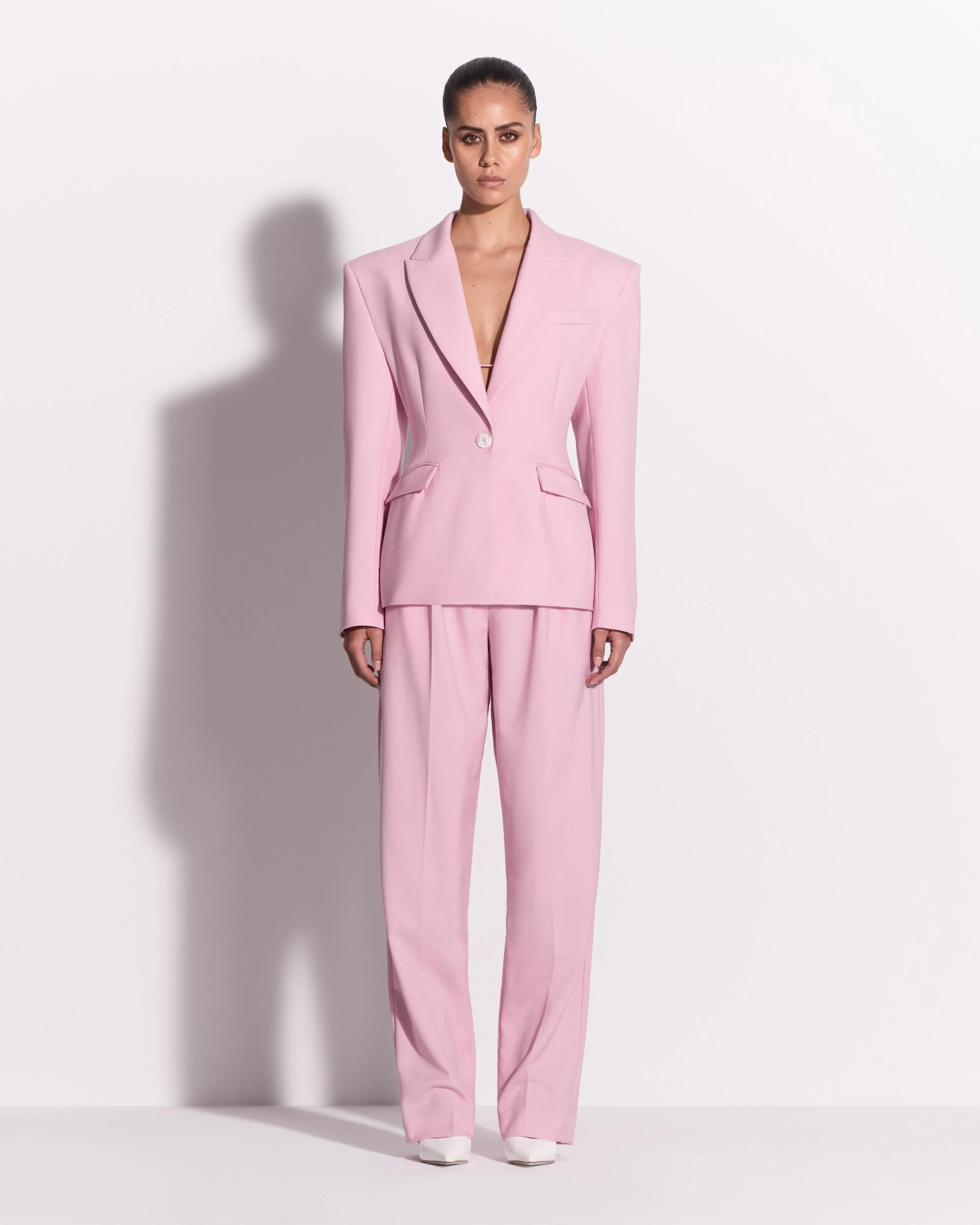 Tailored Trouser in Wool Suiting - Image 2
