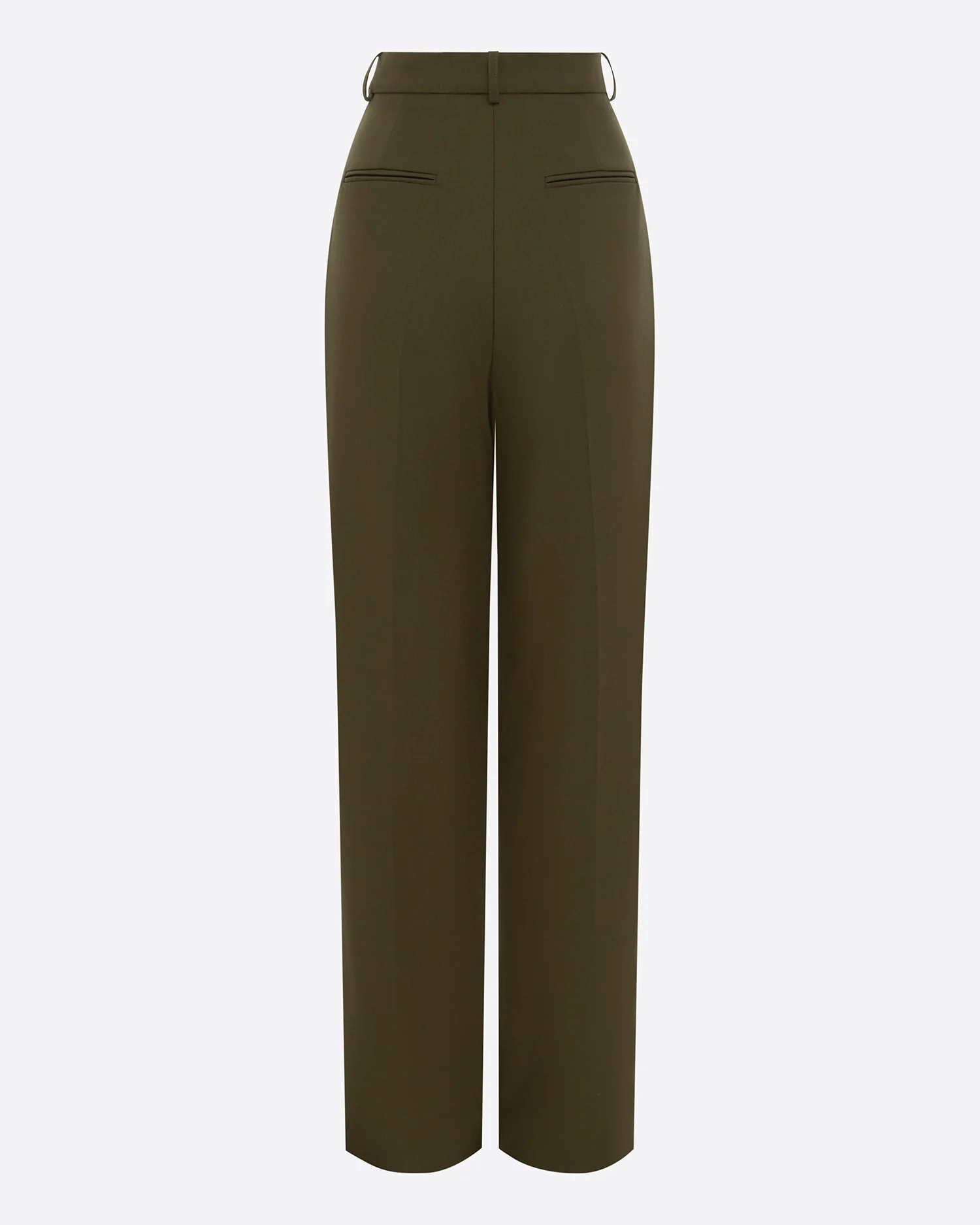 Tailored Trouser in Wool Suiting - Image 4